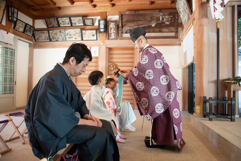 ごきょうだいでのご祈祷