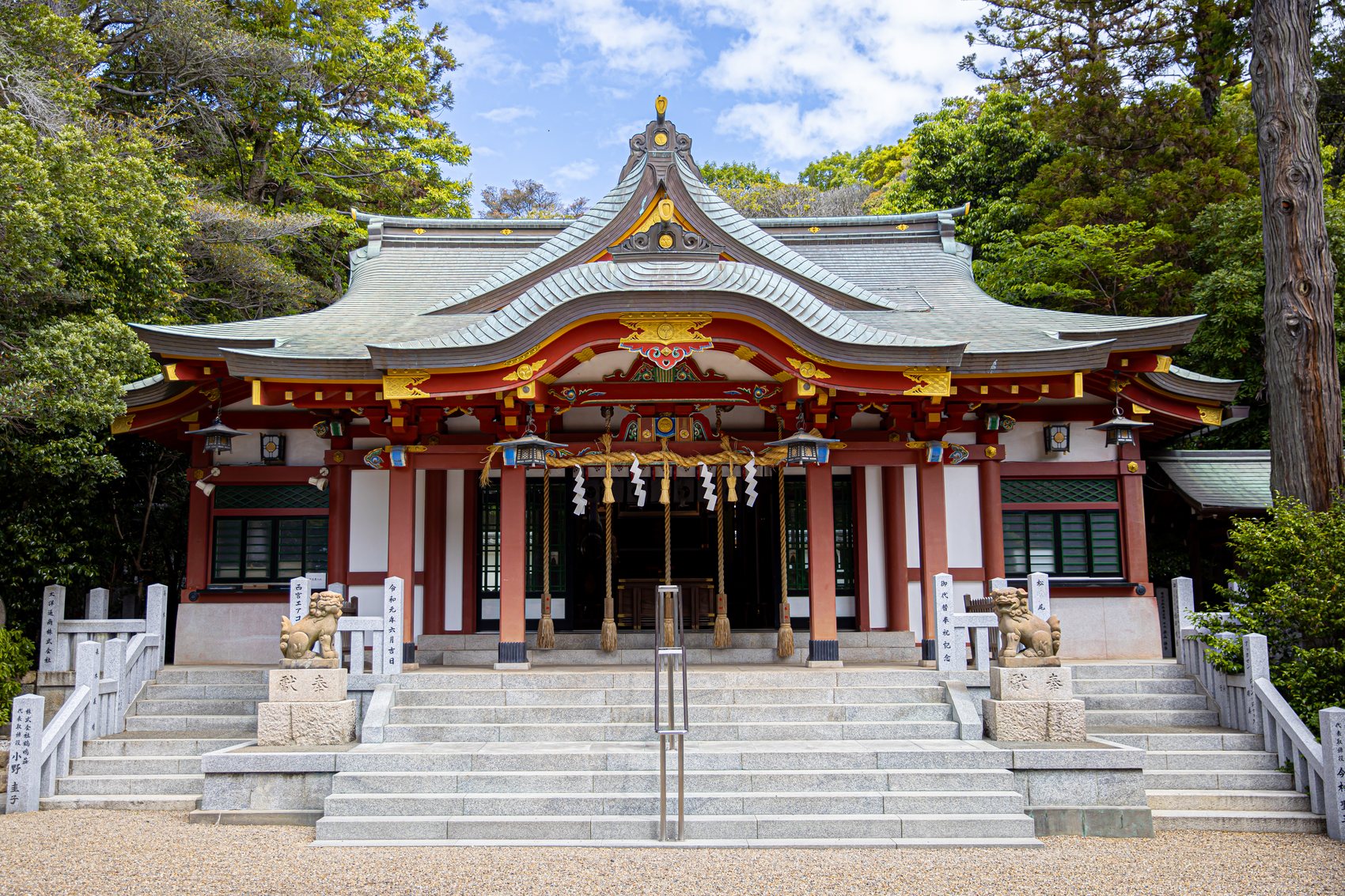 越木岩神社の社殿